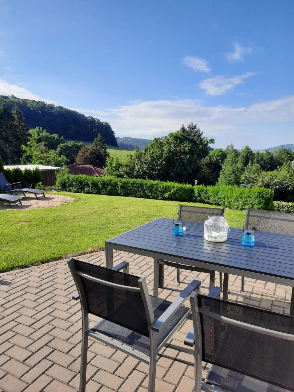 Ferienwohnung Am Hasseberg Зезен Экстерьер фото